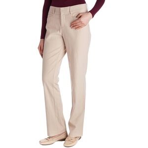 Dockers Khaki Pants Metro Trouser Pant Khaki Tan Women’s Size 8 Long